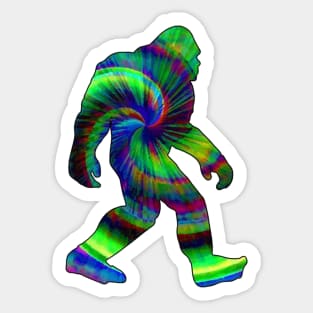 Bigfoot - Psychedelic Sticker